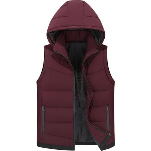2021 New Winter Women Warm Sleeveless Down Cotton Jacket Waistcoat Mens Vest Fashion Casual Coats