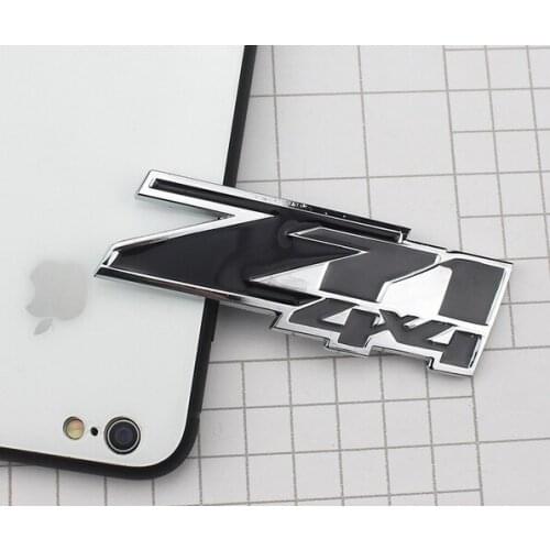 New Black Auto Stickers Z71 4X4 Badge Emblem Decal Motorcycle Modified Car Accessories