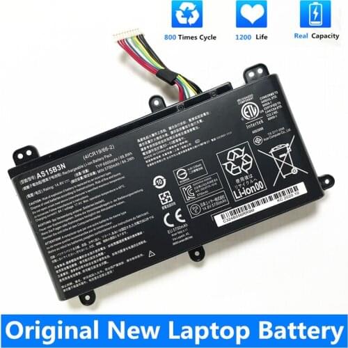 CSMHY AS15B3N KT.00803.004 Original Laptop Battery for Acer Predator 17 15 G9-591-713C 17 G9-792-72S6 Predator 21X GX21-71 17X