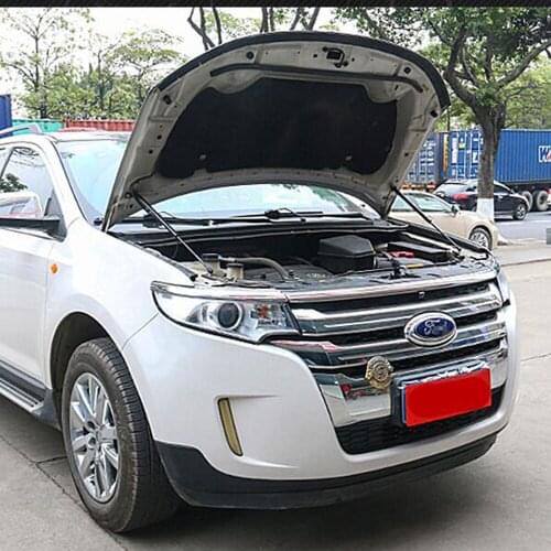 Front Bonnet Hood Damper for 2007-2014 Ford EDGE Modify Carbon Fiber Gas Spring Struts Lift Support Shock Damper Absorber