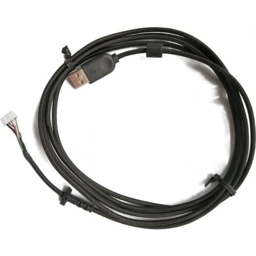 Durable Nylon USB Soft Mouse Cable Line Replacement Wire for logitech G403 Mouse U4LD