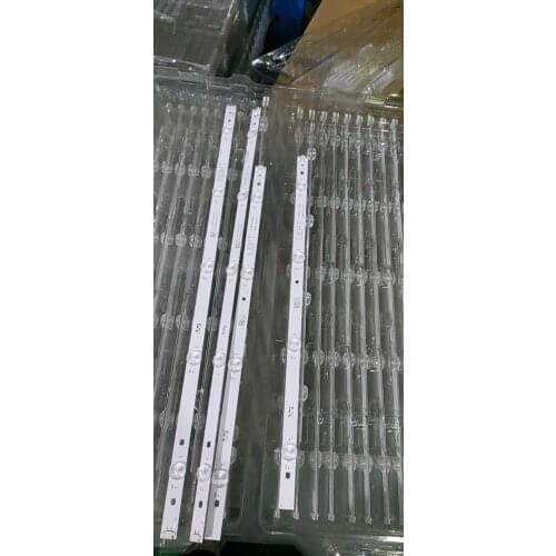 80pcs/10set LED strip for LG TV 49UF6400 49UF6407 49LF510V 49UF640V NC490DUE-SADP2 LGE-WICOP-49INCH-UHD-FHD-REV05 GAN01-1255A-P1