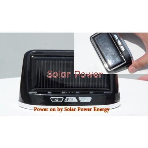 TPMS LCD Display Car Wireless Tire Tyre Pressure Monitoring System 4 External Sensors For Cars Solar Power
