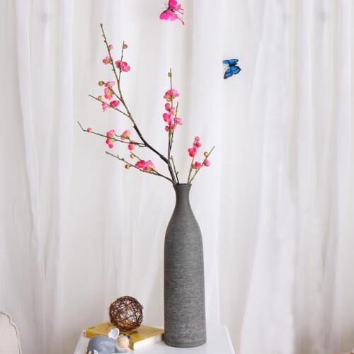 Winter artificial flowers long stem fake flowers wintersweet Plum Blossom Flores Cherry Blossoms Home Garden Wedding Decoration