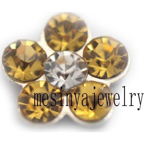 10pcs November birthday flower floating charms for glass locket Min amount $15 per order mixed items, FC-968