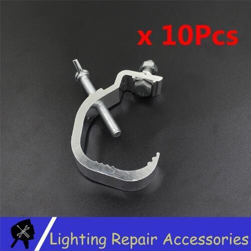 10Pcs/lots Aluminum Lights Hook Par Light Hooks Professional Stage Equipment Led Stage Light Truss DJ Club Light Hanging Hook
