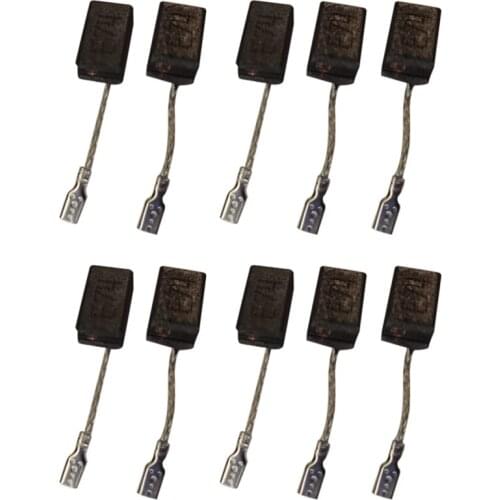 10 Pcs Carbon Brushes for E74/GWS7-100/GWS7-100 GWS7-125 GWS7-100T GOP250CE