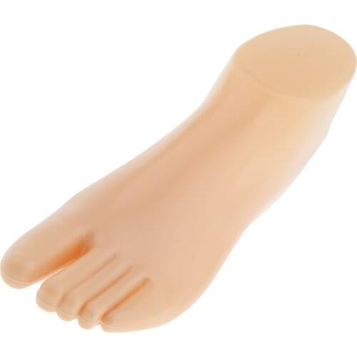 2 Pairs Foot Mannequin Portable Display Sock Jewerly and Shoes Display