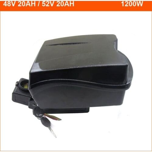 20AH 48V 1000W electric bike bicycle battery pack 500W 750W 48Volt 18AH lithium ion 18650 bateria with 30A BMS 54.6V 2A charger