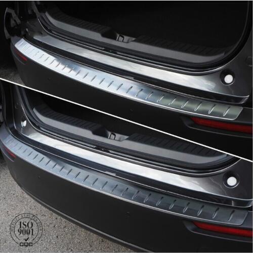 Accessories For Mazda CX-30 2019 2020 Tailgate Rear Door Bumper Cover Plate Stainless Steel 1pc