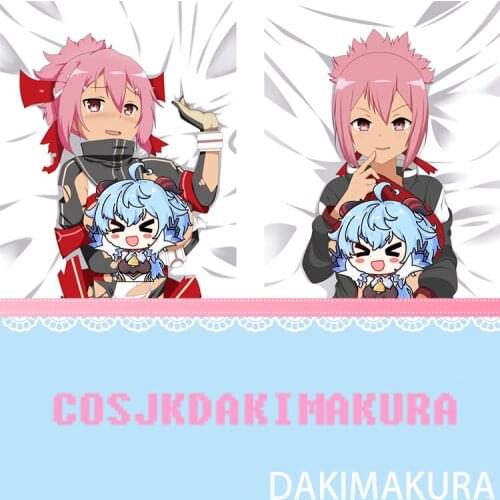 Anime Dakimakura Yuuki Yuuna wa Yuusha de Aru Miyoshi Karin HD Print Pillowcase Body Hugging Pillow Cover Case Room Cartoon