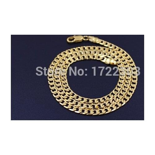 Bangrui Hot Hip Hop link Necklace Chain Men Jewelry Long Chunky Fashion Wholesale Gold Filled Jewelry girls necklace