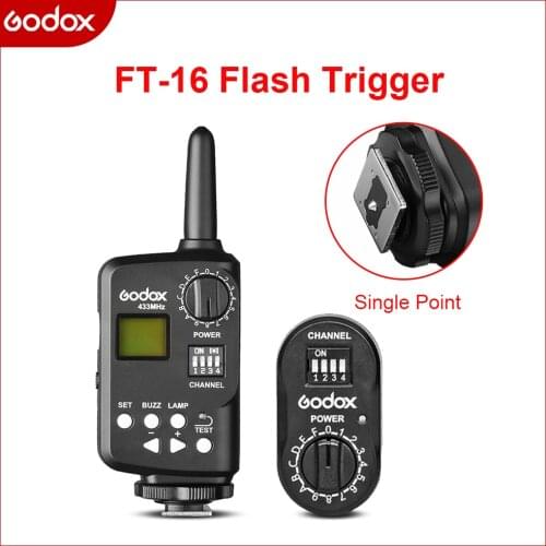 Godox FT-16 FT16 16 Channel WITSTRO Wireless Power Controller Trigger for AD-180 Flash + Free Shipping