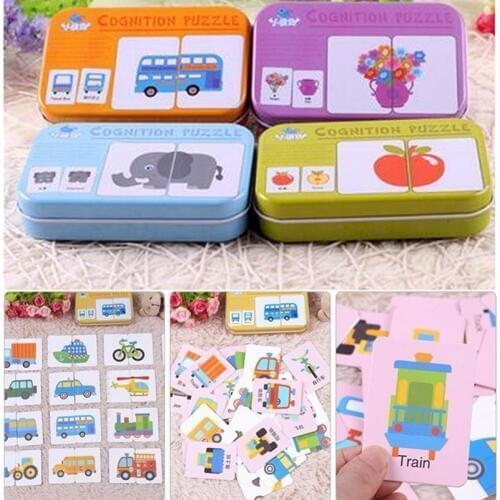 Baby Enlightenment Cognitive Early Education Training Card Stimulates 0-3 Years Old Babies Toys Literacy Cards