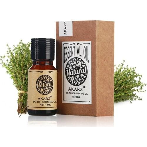 Thyme essential oil AKARZ Famous brand natural Oiliness Cosmetics Candle Soap Scents Making DIY odorant raw material thyme oil