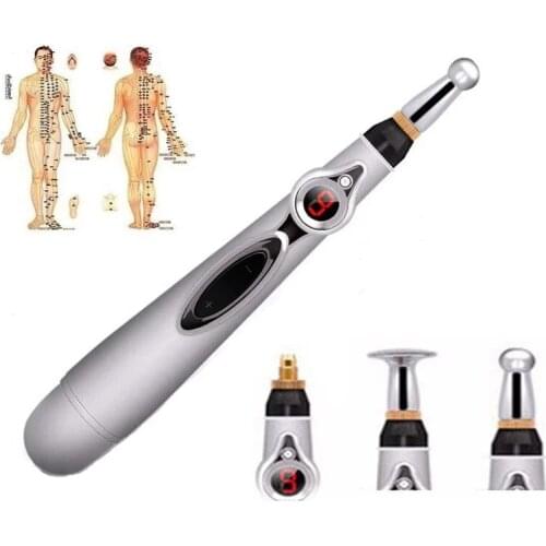 Electronic Acupuncture Laser Pen Electric Meridians Laser Therapy Massage Pen Energy Meridian Pen Pain Relief