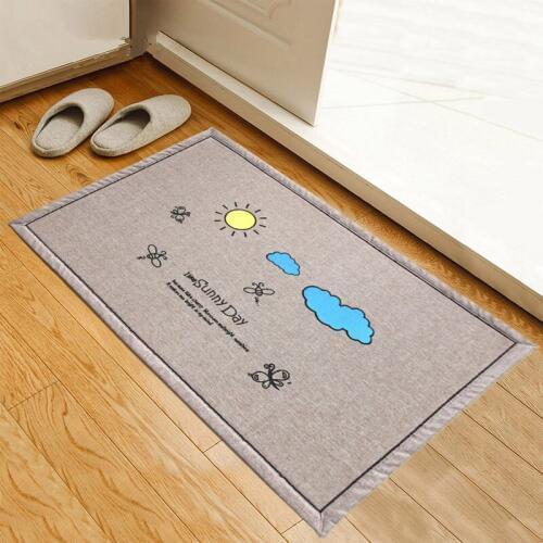 Factory direct fine printing mat bedroom bathroom mat absorbent pad customized corporate logo
