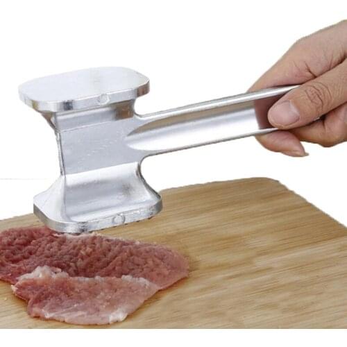 Kitchen Meat Tenderizer Metal Manual Steak Hammer Meat Mallet Cooking Utensil Meat Mallet Tenderizer Steak Beef Tenderizer