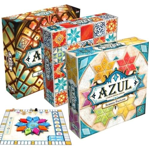 Hottest Azul Board Game First Edition 2-4 Players English Version Classical Puzzled Game for Family Kids Classic Toy Children