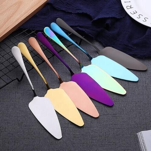 Stainless Steel Cake Pizza Shovel Knife Butter Knife Cheese Dessert Cutlery Bakeware Cake Spatula Tool Baking & Pastry Spatulas