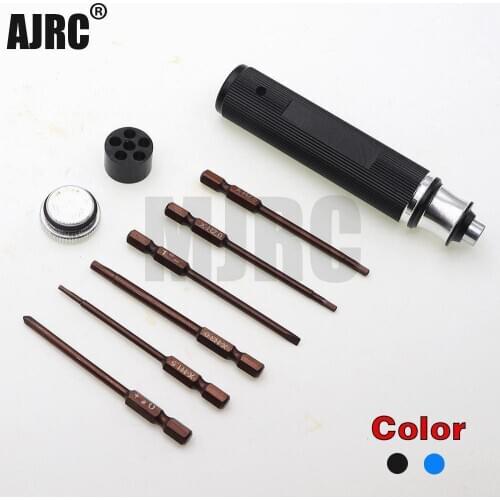 Magnetic 6-in-1 Hex Screwdriver Tool Kit for RC Helicopter Drone Aircraft Model Repair Tool Helicopter Wrench Driver RC Tool