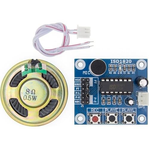 ISD1820 Voice Recording Recorder Module With Mic Sound Audio Loudspeaker