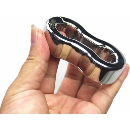 Scrotum Pendant Penis Bondage Ring Chastity Devices Scrotum Restraint Ring Testicular Pendant Cockring for Men BB-73