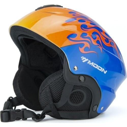 2018 New Moon Brand Ultralight Womens Ski Helmet Men Professional Winter Snowboard Helmet Female Snow Skate Helmets