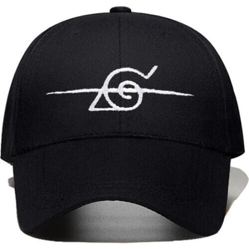 2019 new Naruto Cap Uchiha Uzumaki logo Cotton Snapback Cap Baseball Cap For Men Women Hip Hop Dad Black Snapback Hats Dropshipp