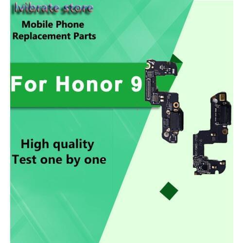 New For Huawei Honor 9 USB Charger board Port Flex Cable cover Honor9 STF-AL00 Dock Connector Charging Port board replacement