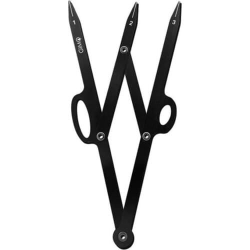 New Stainless steel Golden Ratio Microblading Permanent Makeup Eyebrow Measure Tool Mean Golden Eyebrow