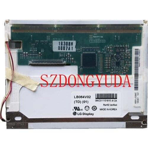 Free Shipping Original A+ 6.4'' Inch LB064V02(A1) LB064V02-A1 LB064V02-TD01 LB064V02(TD)(01) LCD Display Screen