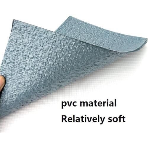 PVC sheet tile roofs HO n scale model building material in size 210x300mm for architecture layout