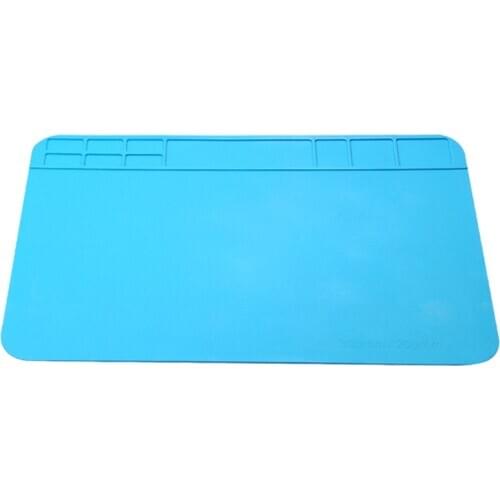 Soldering Mat Repair Pad Insulation Heat-Resistant Soldering Station Silicon Work Pad Desk Platform for BGA Soldering Station