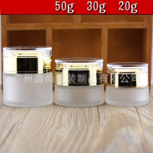 Luxury 100pcs 50ml 50g Sub Refillable Bottles Wholesale High Quality Face Cream Lotion Box DIY Own Logo Travel Pack