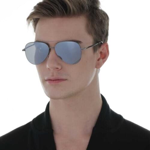YOUTOP New Arrival Full Rim Mens Polaroid Mirror Sunglasses Womens Pilot Sun Glasses 7022
