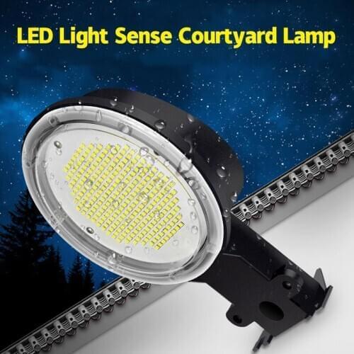 Led garden light outdoor light sensing waterproof outdoor wall light 50W120W wall light garden villa courtyard lighting street l