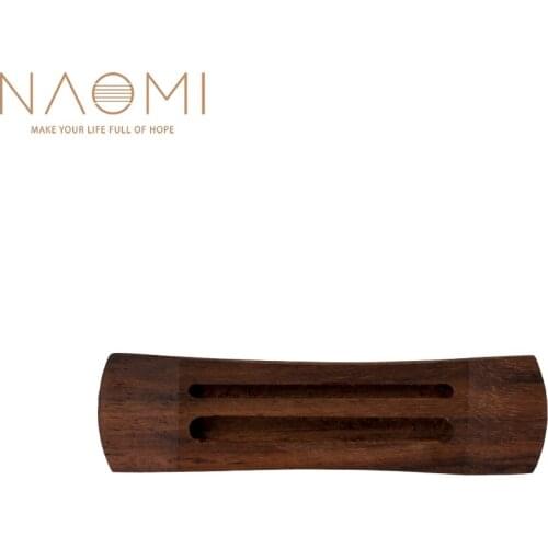 NAOMI 23'' Ukulele Bridge Drilled 4 Holes Rosewood Ukulele Guitar Bridge Part Replacement