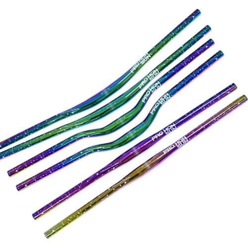 Bicycle Handlebar Colorful Swallow Handlebar Aluminium Alloy 31.8* 720/31.8*780 Mm Straight Handbar Cycling Parts