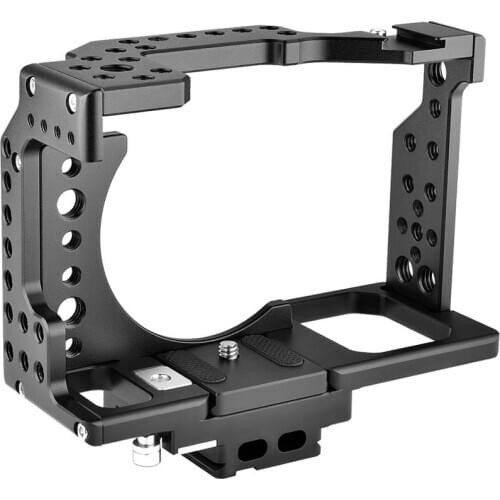 BGNing Camera Cage for Sony A7K /A72 /A73 /A7S2 /A7R3 /A7R2 /A7X Video Shooting Protective Case for A7 Series A7II /A7SII /A7RII