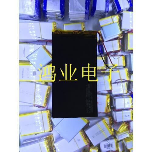 3.7V polymer lithium battery 3766125 v811 V801 V812 tablet package post Rechargeable Li-ion Cell