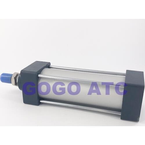Airtac type Standard pneumatic cylinder 125mm bore 250mm stroke SC125x250 single rod piston double acting air cylinder