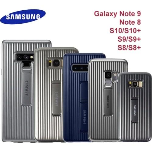 SAMSUNG Galaxy S10 S9 S8 Plus Note 8 9 Standing Case Full Protective For S10+ S9+ S8+ S 10 Note9 Note8 Tough Stand Armor Cover