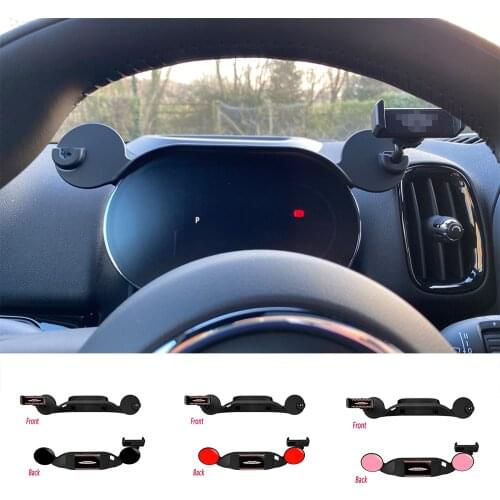 Phone Holder In Car Dashboard Navigation Bracket For iPhone Telephone Support Mini Cooper S JCW 2021 New Styling Accessories