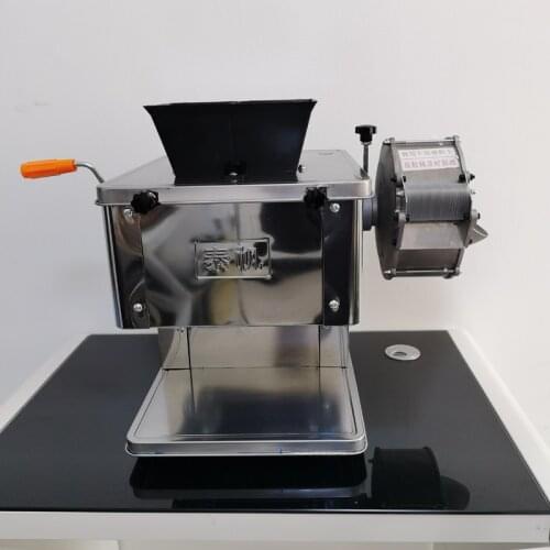 Electric Meat Cutting Machine Fully Automatic Shred Sliced Dicing Meat Slicer Commercial Vegetable Cutter