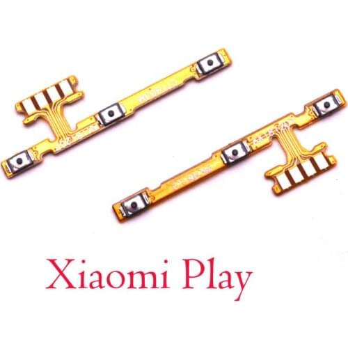 Sidebutton strip Power On Off Volume Side Button Flex Cable for Xiaomi Play