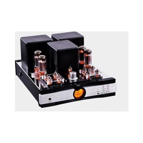 YAQIN MS-20B Bluetooth tube Amplifier HD apt-x CSR8675 HiFi vacuum tube combined push-pull home audio Amp EL34 X4 tube amplifier