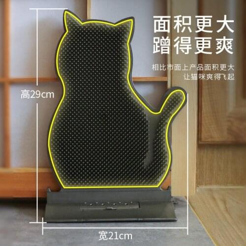 Cat Massage Brush Rubbing Device Massage Brush Cat Scratcher Bathing Grooming Wall Hand Scratcher Brushes Comb Pet Accessories