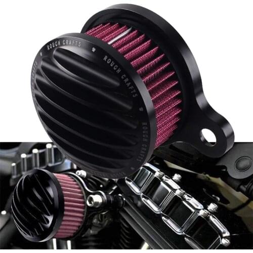 Moto Accessories Black New Air Cleaner Intake Filter System Kit for Harley Motorcycle sportster XL883 X1200 X48 Air Filter