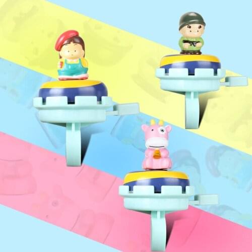 Cartoon Images Bicycle Bell Alloy Cute Fashion Bicycle Equipment for Children ALS88